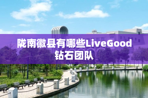 陇南徽县有哪些LiveGood钻石团队