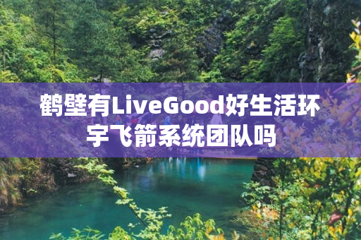 鹤壁有LiveGood好生活环宇飞箭系统团队吗