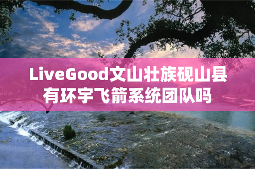 LiveGood文山壮族砚山县有环宇飞箭系统团队吗