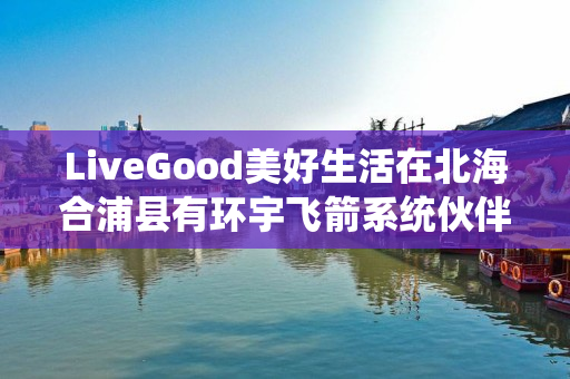 LiveGood美好生活在北海合浦县有环宇飞箭系统伙伴吗